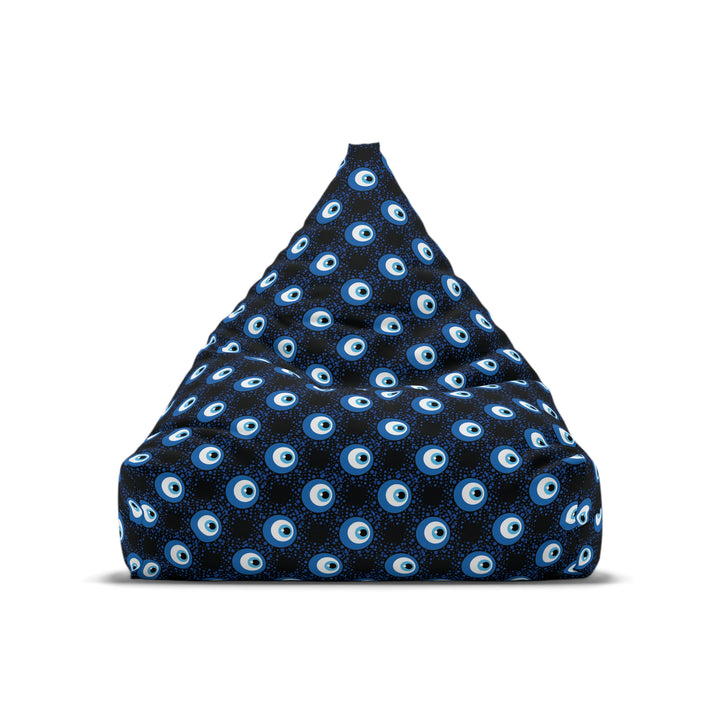 Mystic Gaze-Protective Evil Eye Black Bean Bag Cover