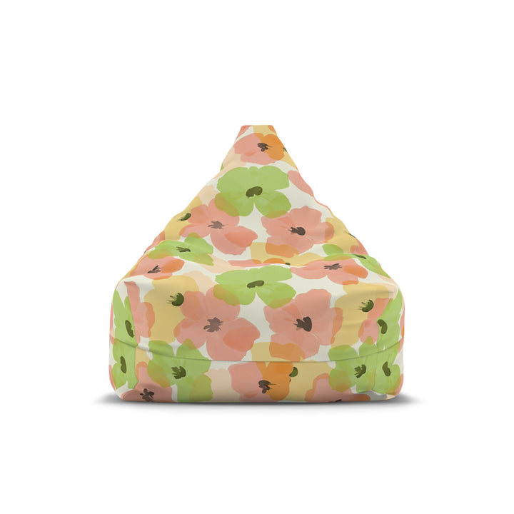 Boho Blossom Bean Bag Chair Cover, Large Pattern