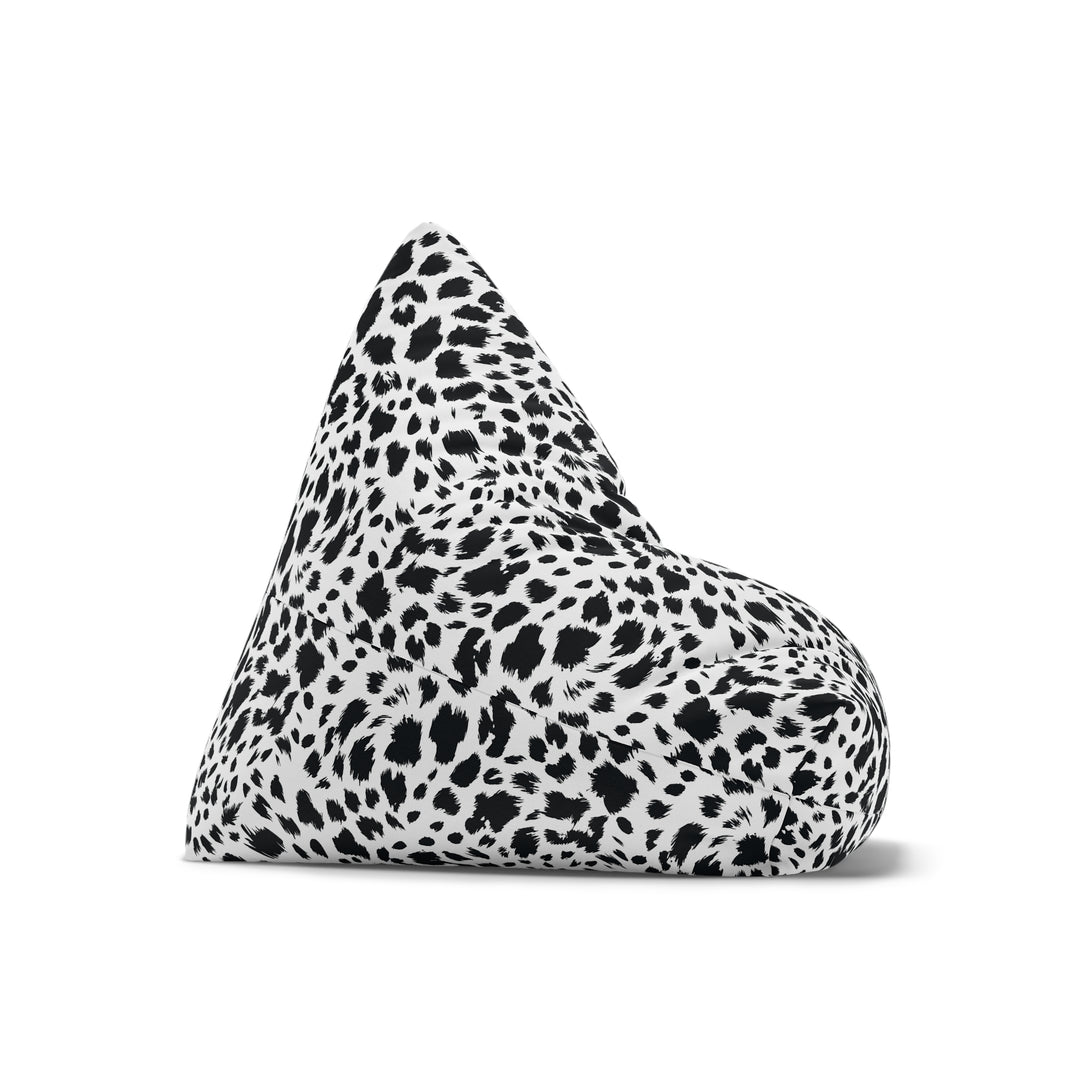 Noir Wild Leopard Bean Bag Cover