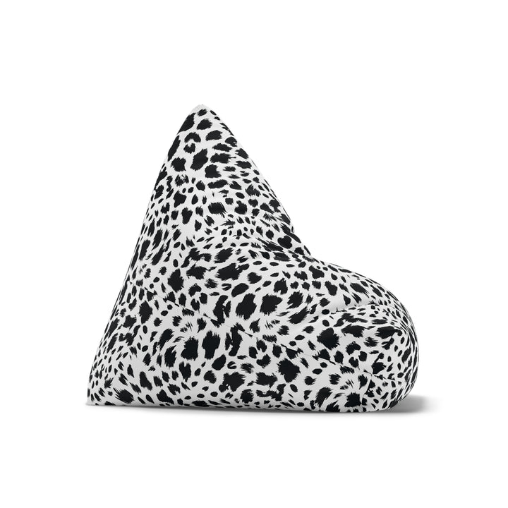 Noir Wild Leopard Bean Bag Cover