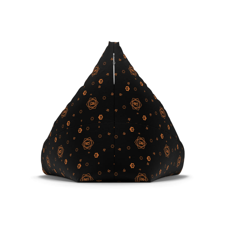 Sacral Chakra Bean Bag Cover – Flow, Create, Inspire