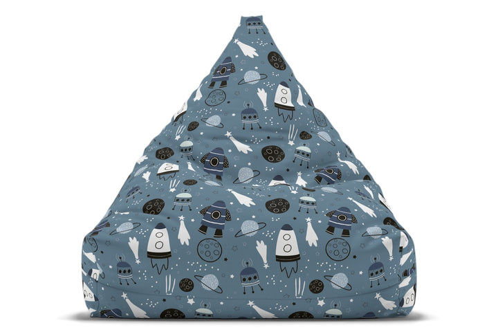 Space-Themed Kids Bean Bag Chair Cover