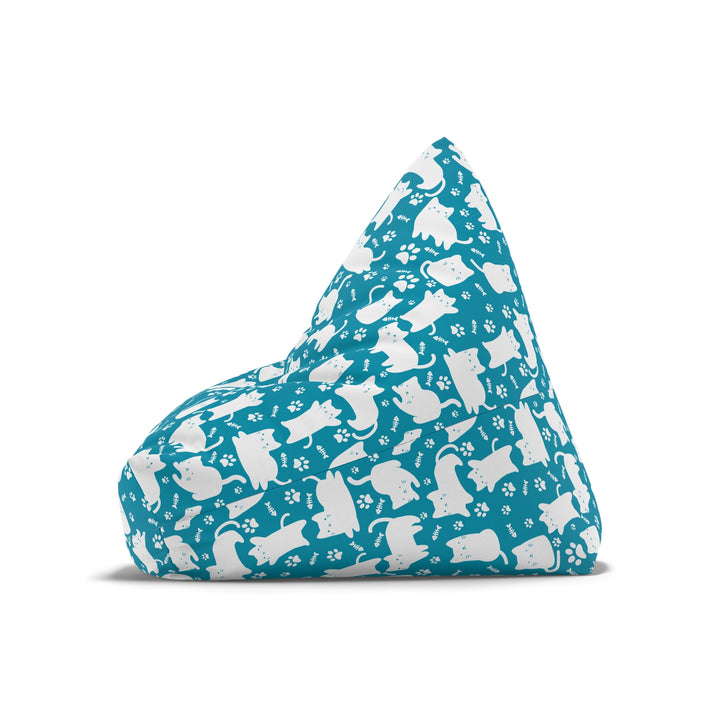 Paws & Pounce - Playful Cats, Teal