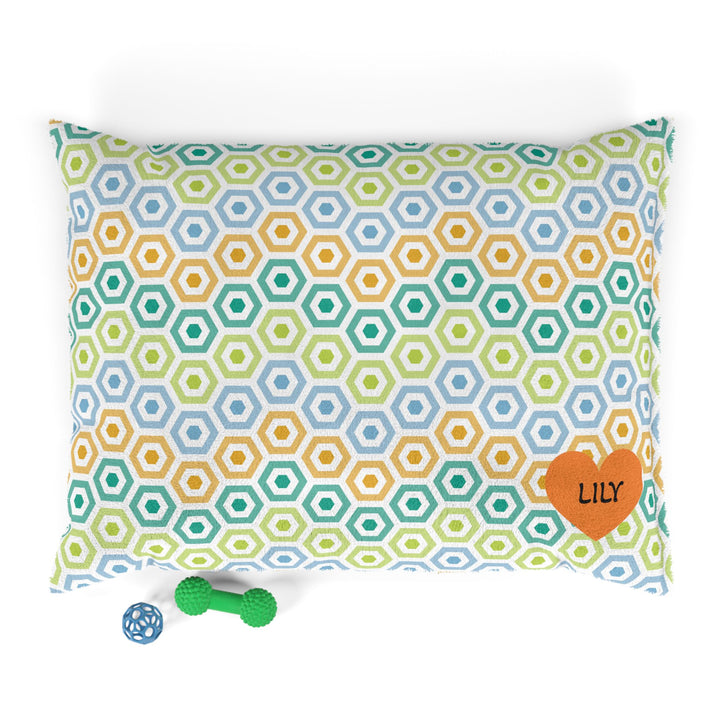 Bright & Breezy Hex Cat Bed
