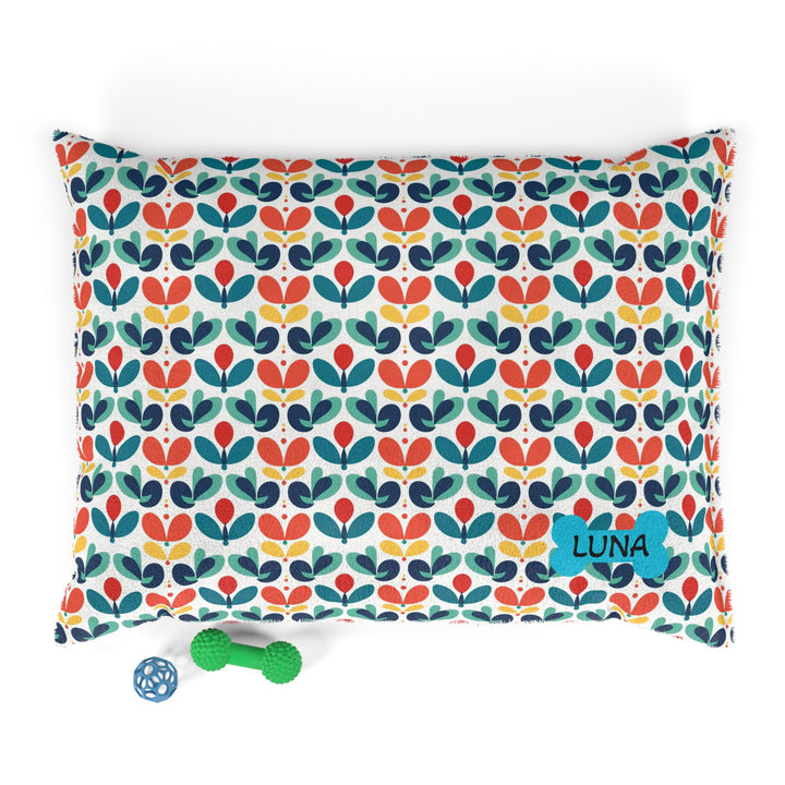 Nordic Bloom Dog Bed