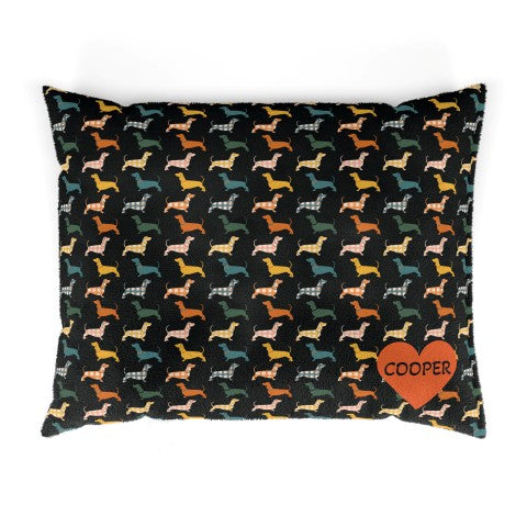 Beagle Parade Personalized Pet Bed