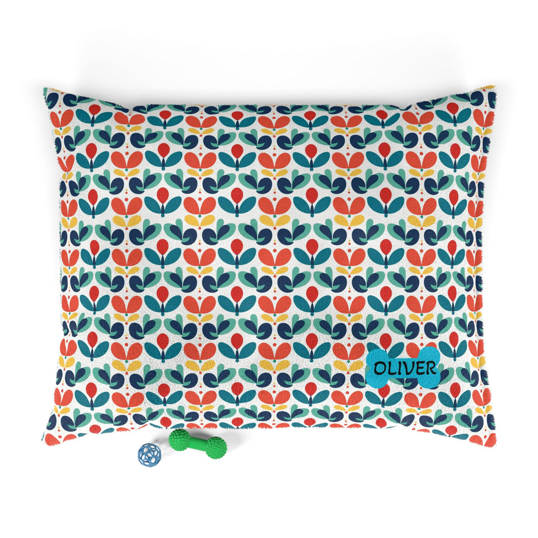 Nordic Bloom Cat Bed