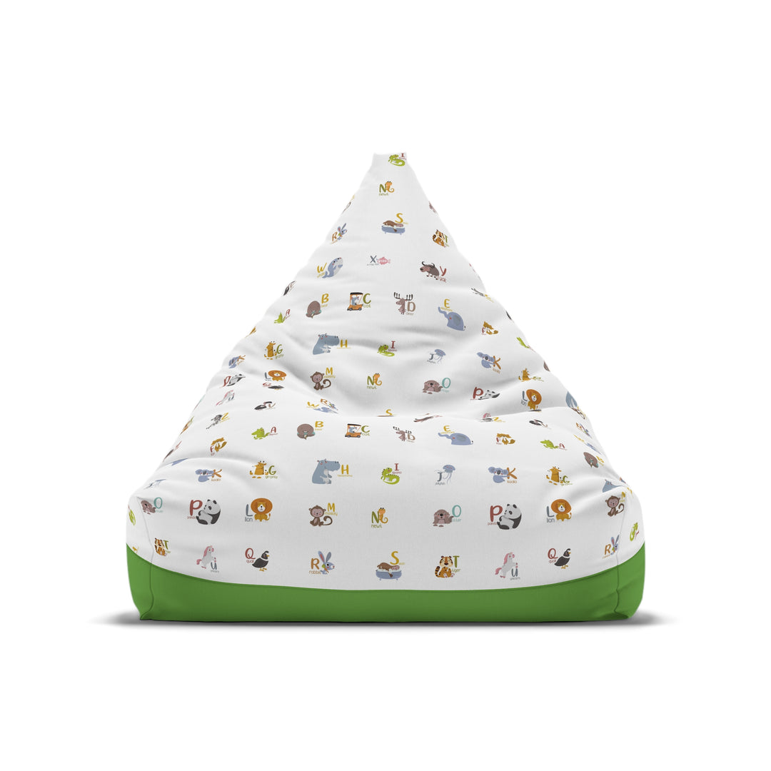 ABC Zoo Kids Bean Bag Cover, Green