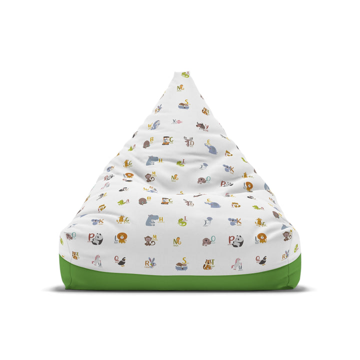 ABC Zoo Kids Bean Bag Cover, Green