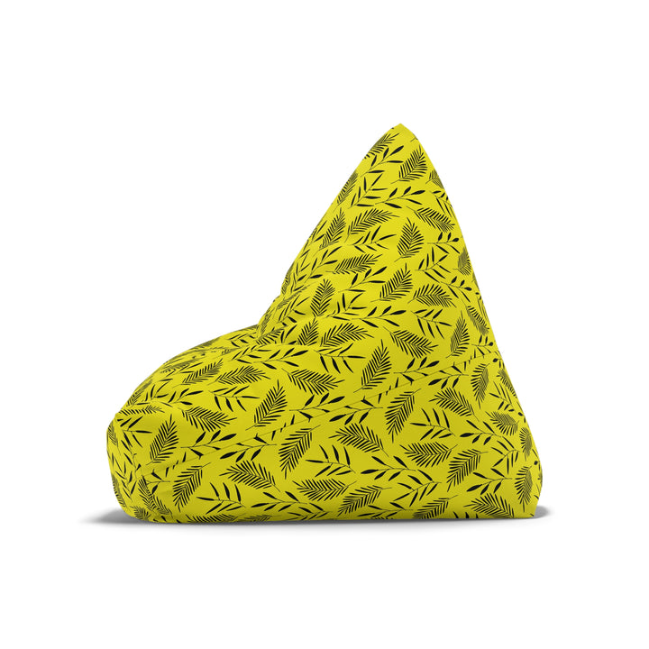 Golden Grove – Yellow Botanical Bean Bag Cover