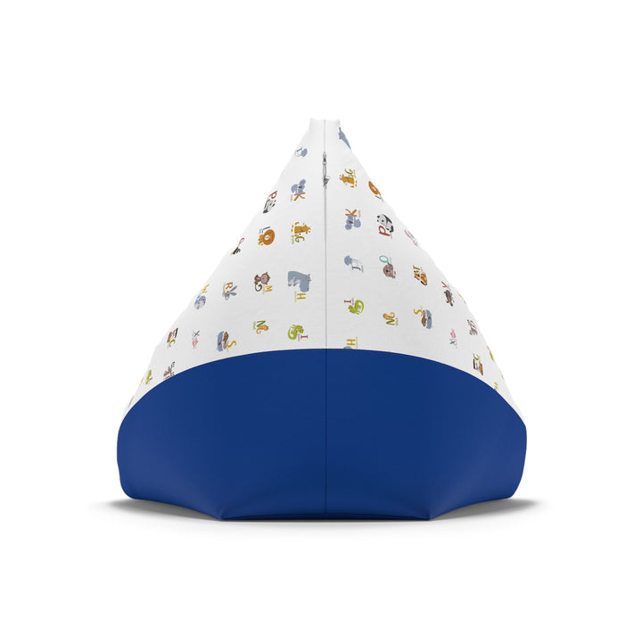 ABC Zoo Kids Bean Bag Cover, Blue