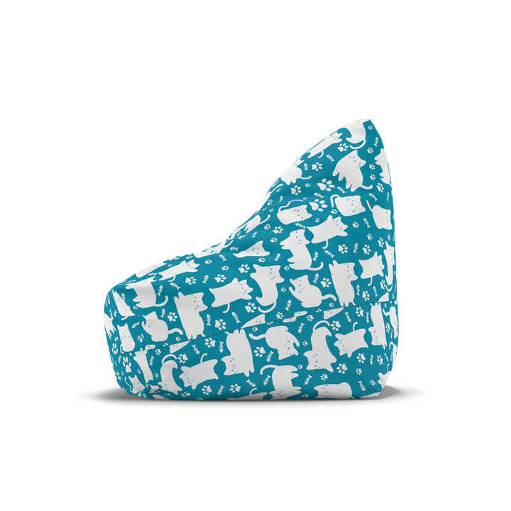 Paws & Pounce - Playful Cats, Teal