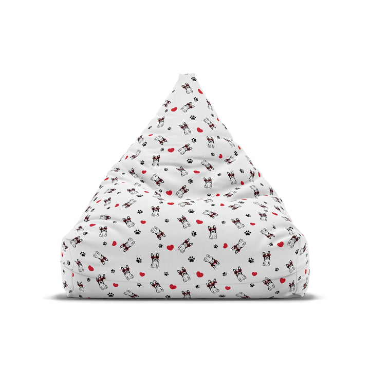 Bulldog Love Bean Bag Chair Cover