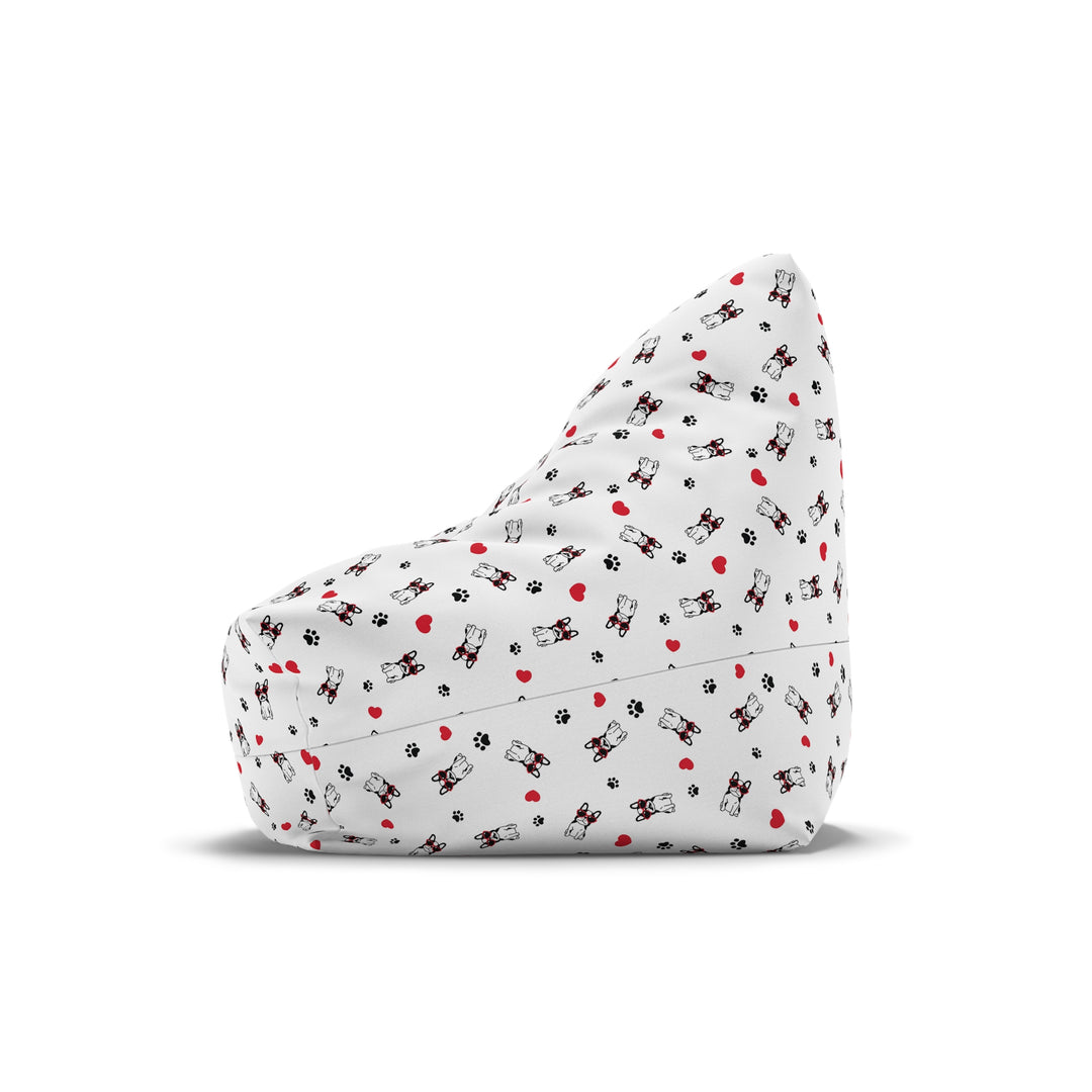 Bulldog Love Bean Bag Chair Cover