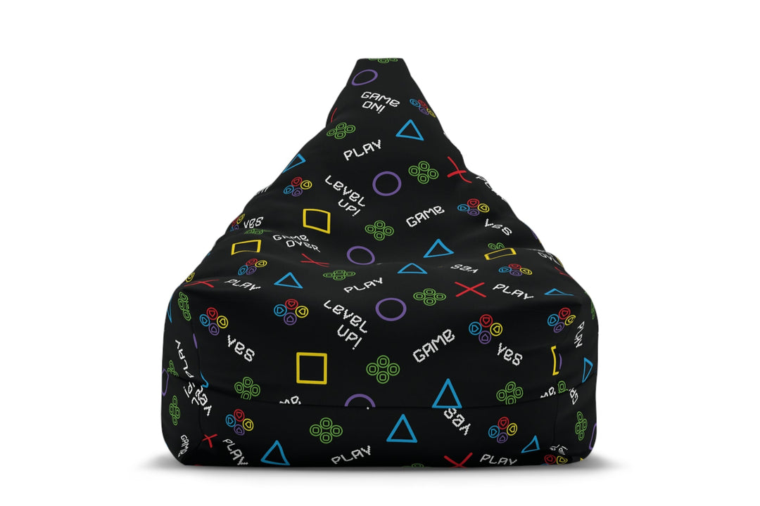 Gaming-Themed Bean Bag Chair Cover