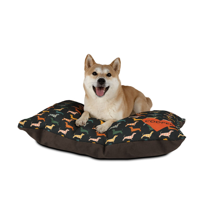 Beagle Parade Personalized Pet Bed