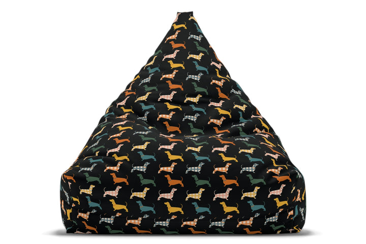Beagle Parade Bean Bag Chair Cover, Large Pattern
