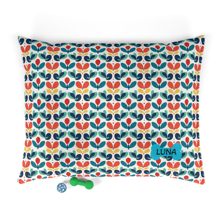 Nordic Bloom Dog Bed