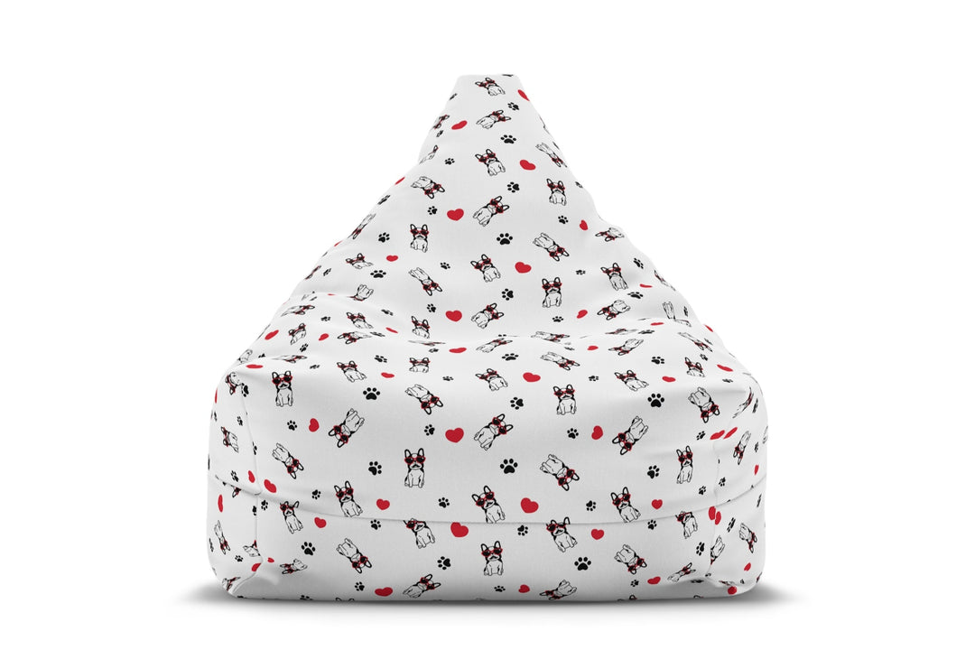 Bulldog Love Bean Bag Chair Cover