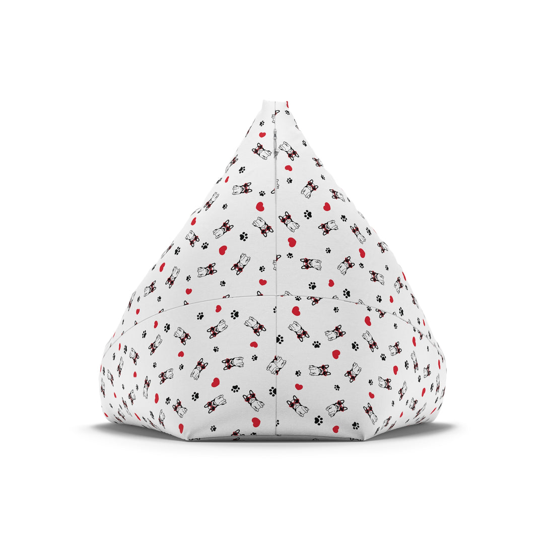 Bulldog Love Bean Bag Chair Cover
