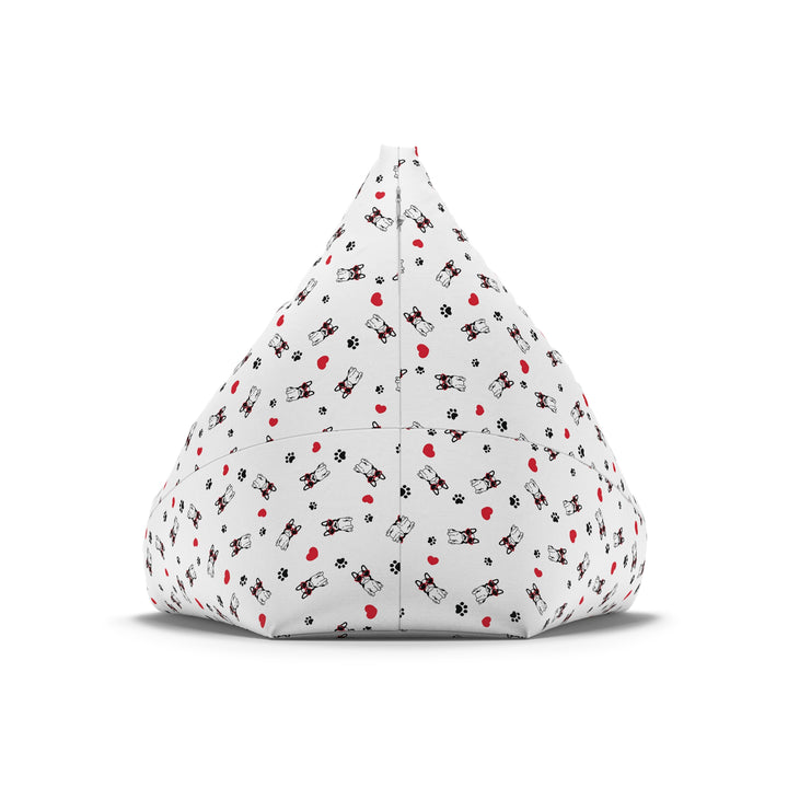 Bulldog Love Bean Bag Chair Cover