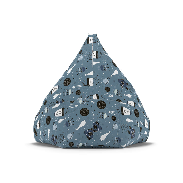 Space-Themed Kids Bean Bag Chair Cover