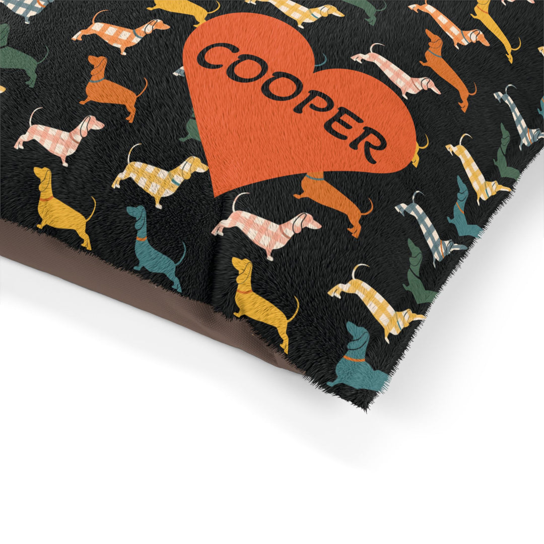 Beagle Parade Personalized Pet Bed