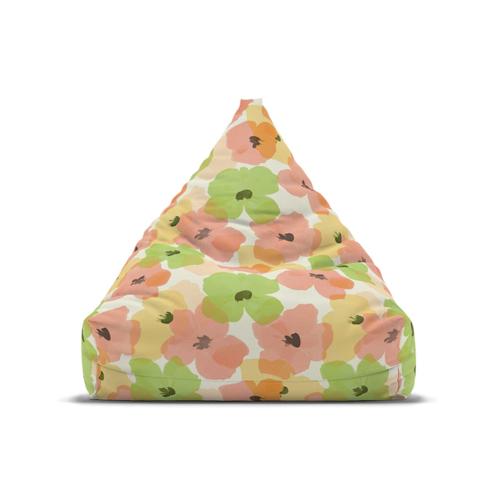 Boho Blossom Bean Bag Chair Cover, Large Pattern