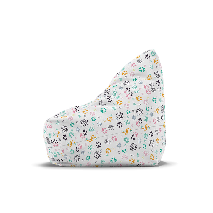 Paws & Relax - Multicolor Bean Bag Chair Cover