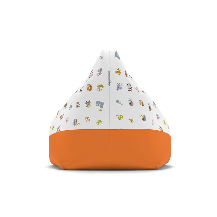 ABC Zoo Kids Bean Bag Cover, Orange