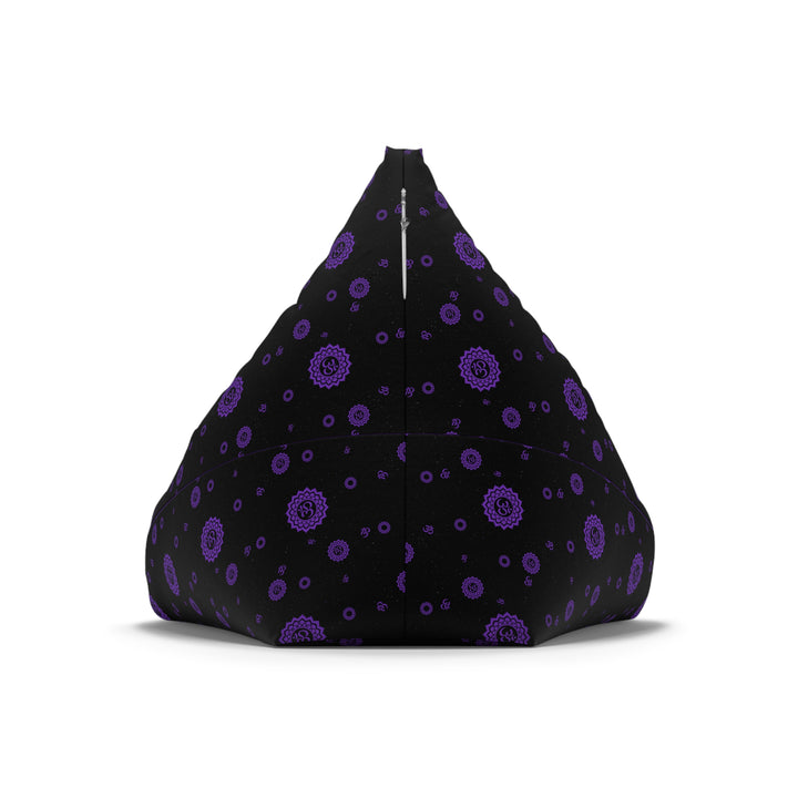Crown Chakra Bean Bag Cover - Connect, Awaken, Elevate