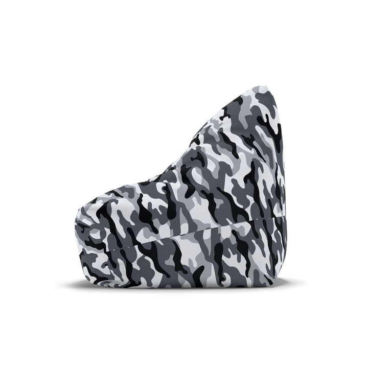 Urban grayscale teen bean bag cover for contemporary space