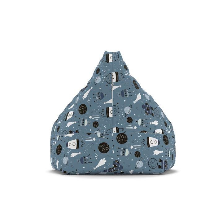 Space-Themed Kids Bean Bag Chair Cover