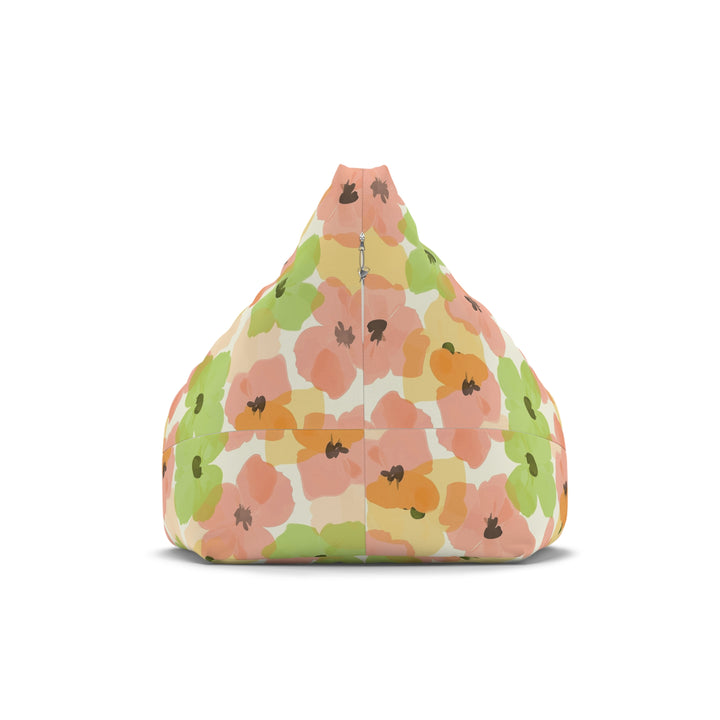 Boho Blossom Bean Bag Chair Cover, Large Pattern