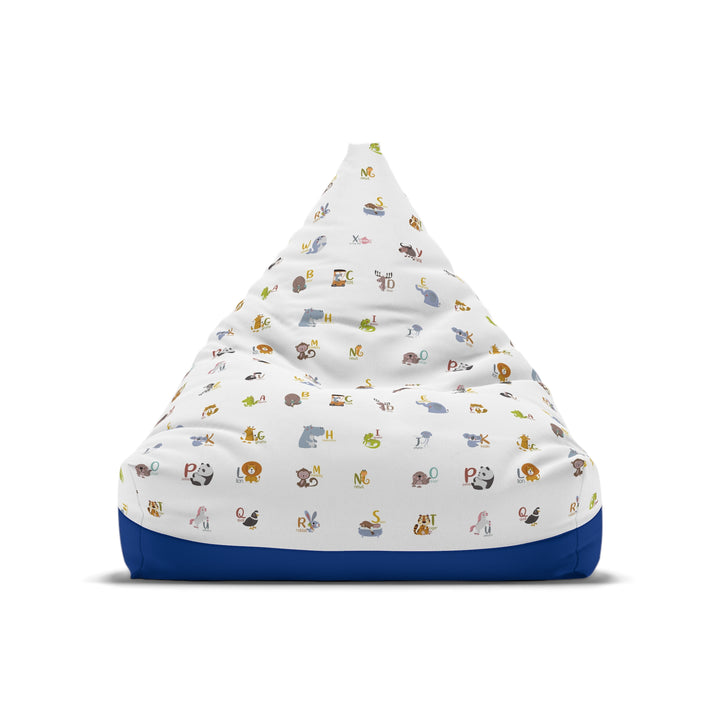 ABC Zoo Kids Bean Bag Cover, Blue