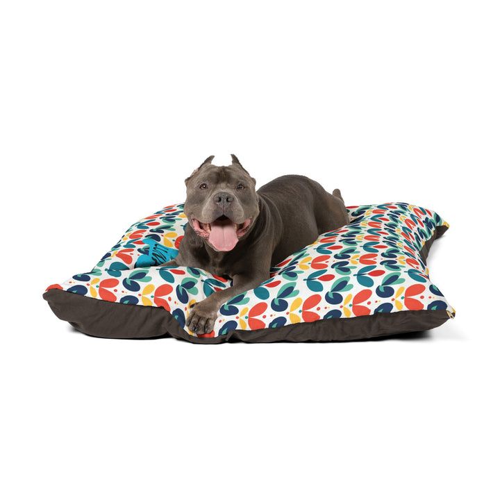Nordic Bloom Dog Bed