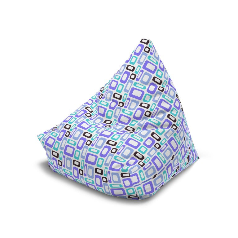 Retro Modular – Teal & Purple, White
