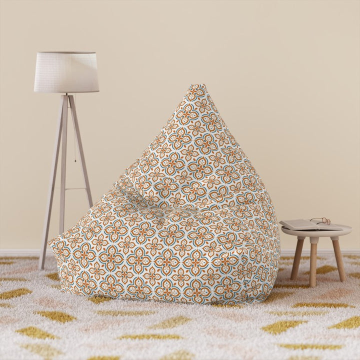 Moroccan Tile-inspired Bean Bag Chair Cover