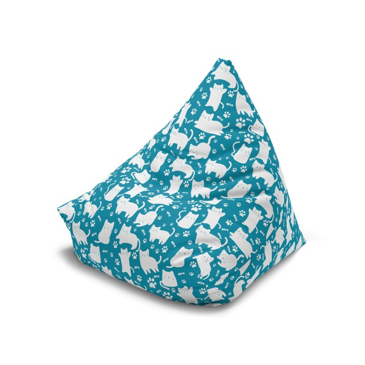 Paws & Pounce - Playful Cats, Teal