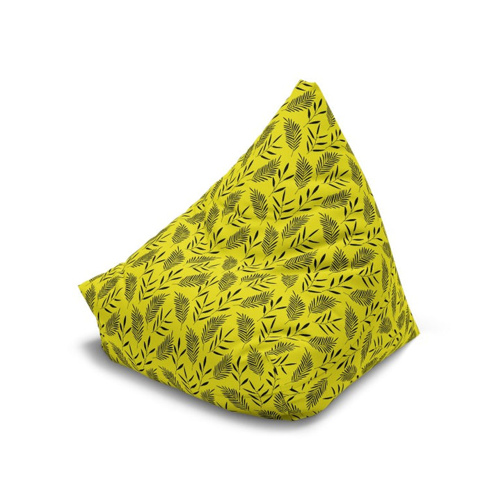 Golden Grove – Yellow Botanical Bean Bag Cover