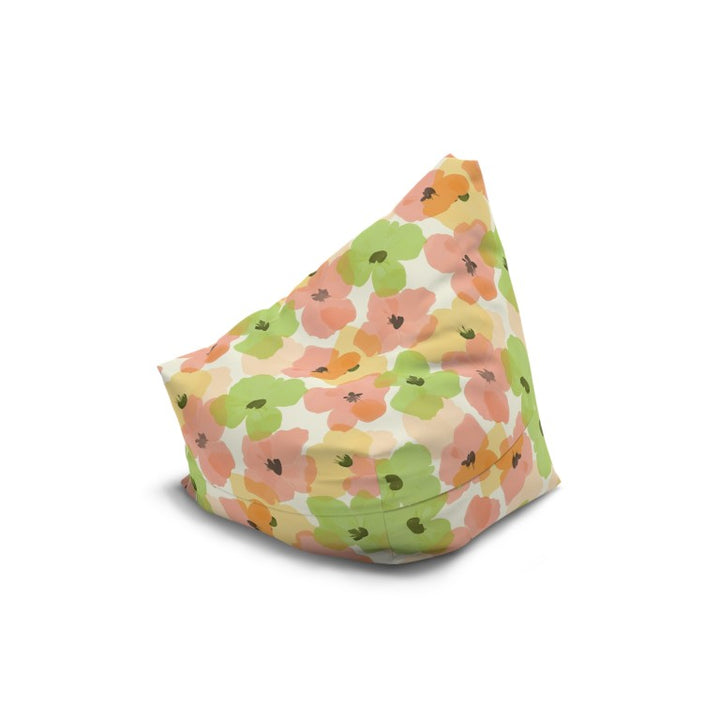 Boho Blossom Bean Bag Chair Cover, Large Pattern