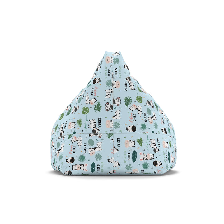 Zebra Smiles Bean Bag Cover