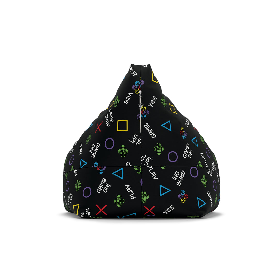 Gaming-Themed Bean Bag Chair Cover