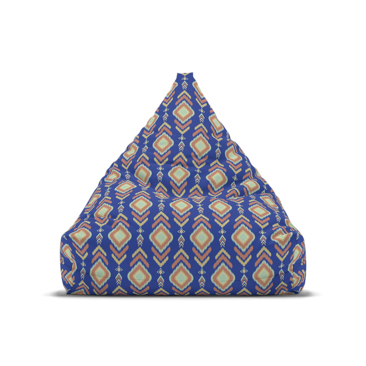 Indian Summer Blue Boho Bean Bag Cover