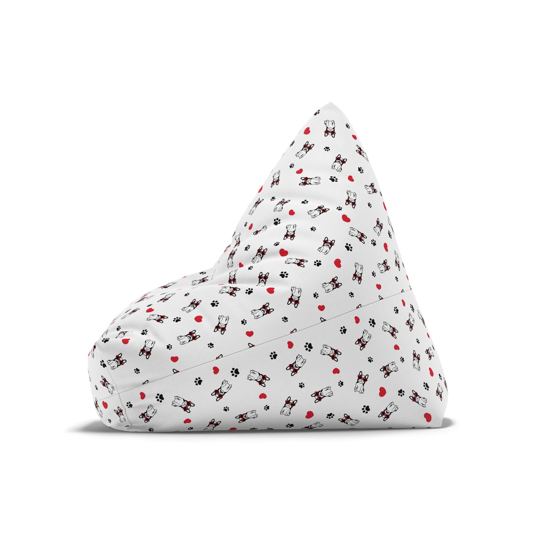 Bulldog Love Bean Bag Chair Cover