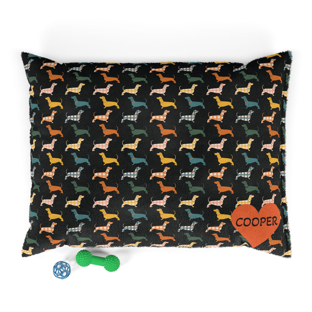 Beagle Parade Personalized Pet Bed