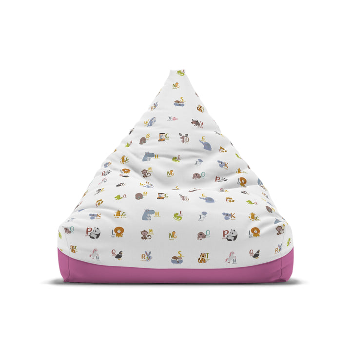 ABC Zoo Kids Bean Bag Cover, Pink