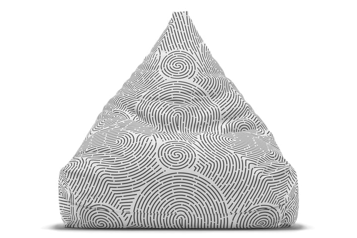 The Fingerprint Bean Bag Chair Cover