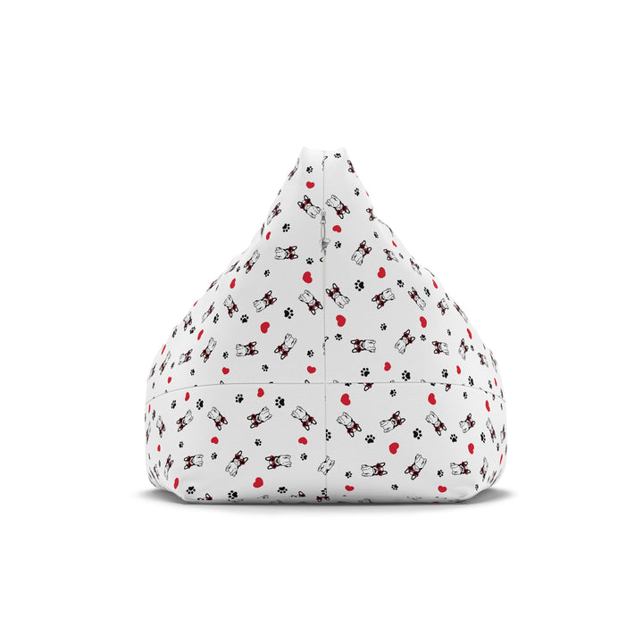 Bulldog Love Bean Bag Chair Cover