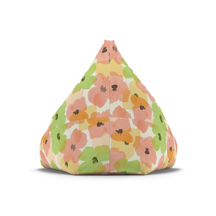 Boho Blossom Bean Bag Chair Cover, Large Pattern